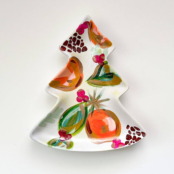 Mini Citrus Christmas Tray