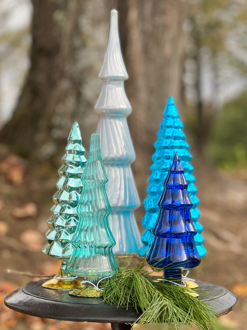 Blue Hue Christmas Trees