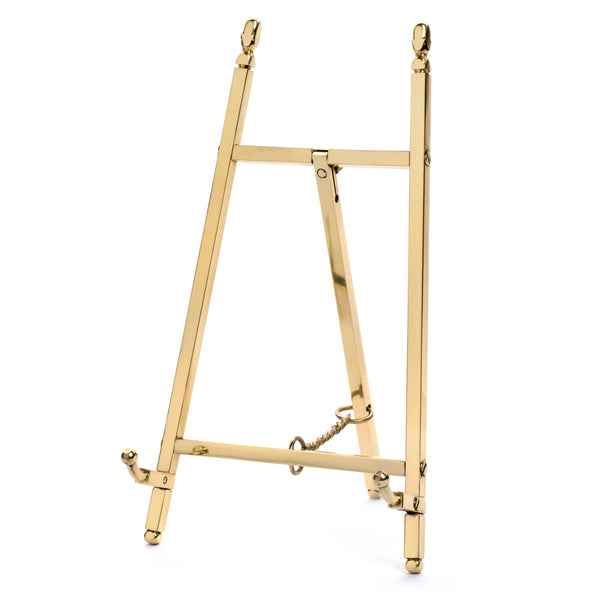 2025 Classic Desk Calendar: Gold Easel