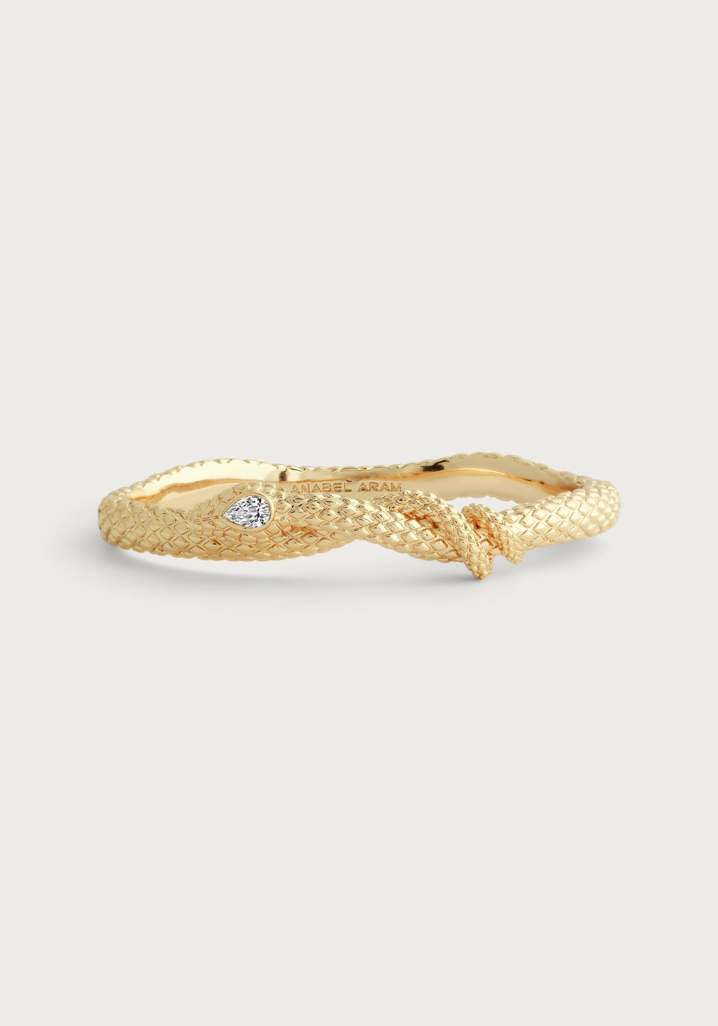 Serpent Hinged Bangle