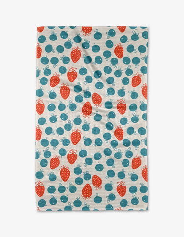 Star Spangled Berry Tea Towel