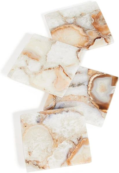 Agate Coasters - Set of 4