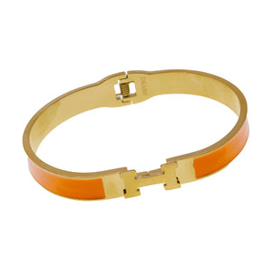 Orange Hermes Inspired Bracelet