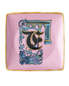Versace Alphabet Canape Dish - F