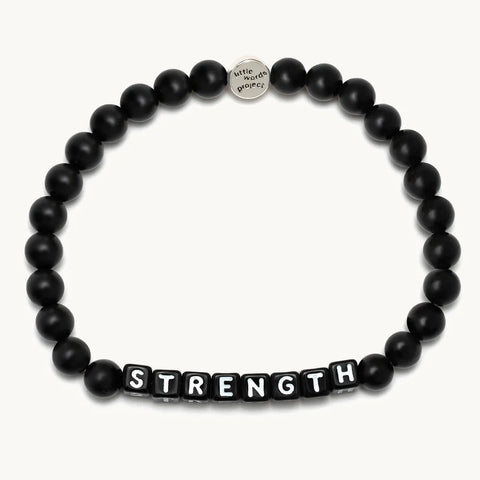 Strength - Jet Black - Men's Bracelet