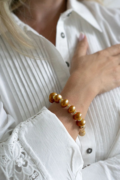 Mika Bracelet - Golden Saffron