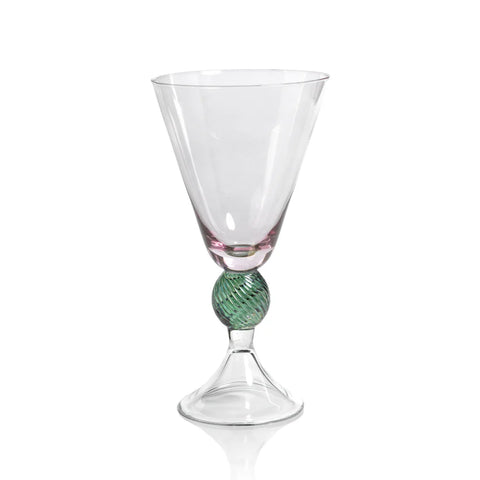 Cassis Vintage Stem Glass - Purple