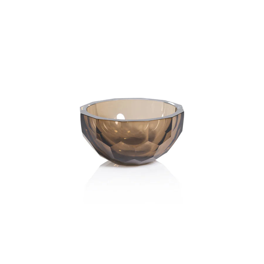 Vallees Cut Glass Bowl - Hazel