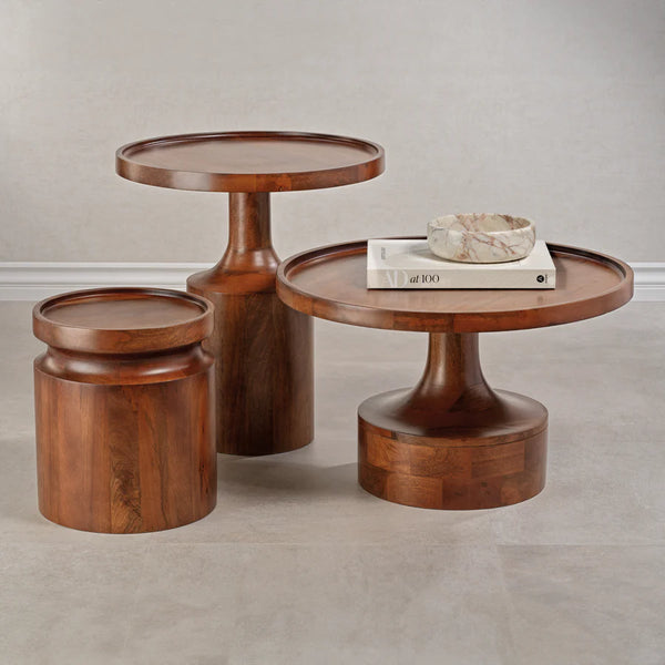 Walnut Cascade Table