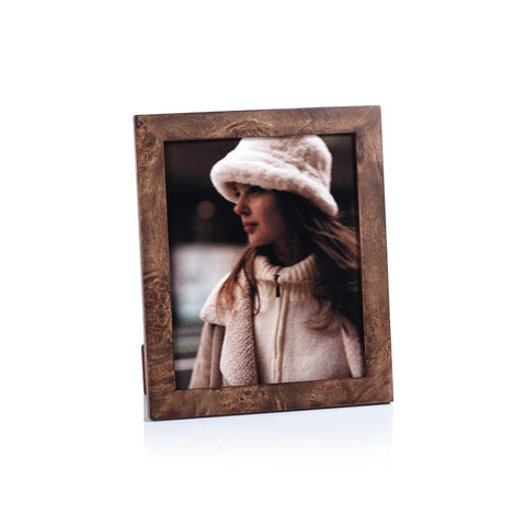 Rosso Burlwood Photo Frame 8 x 10