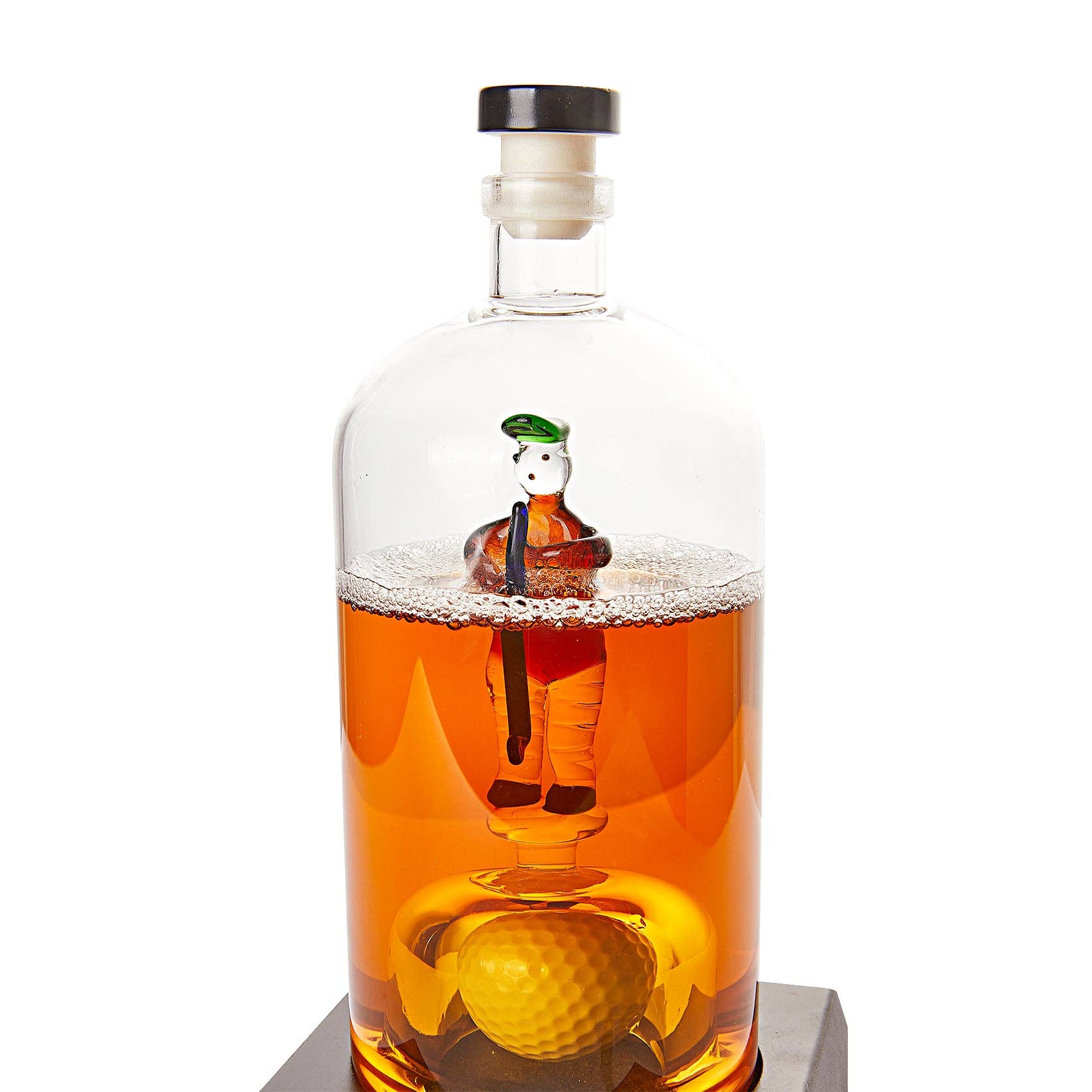 Golfer Whiskey Decanter