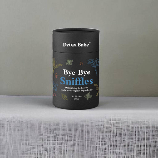 Bye Bye Sniffles Detox Organic Bath Salt Soak (8 oz)