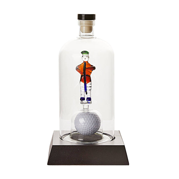 Golfer Whiskey Decanter