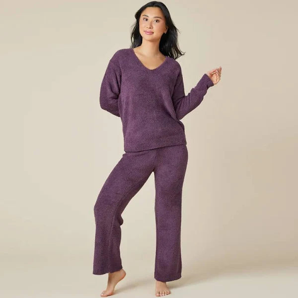 Marshmallow V-Neck Lounge Set